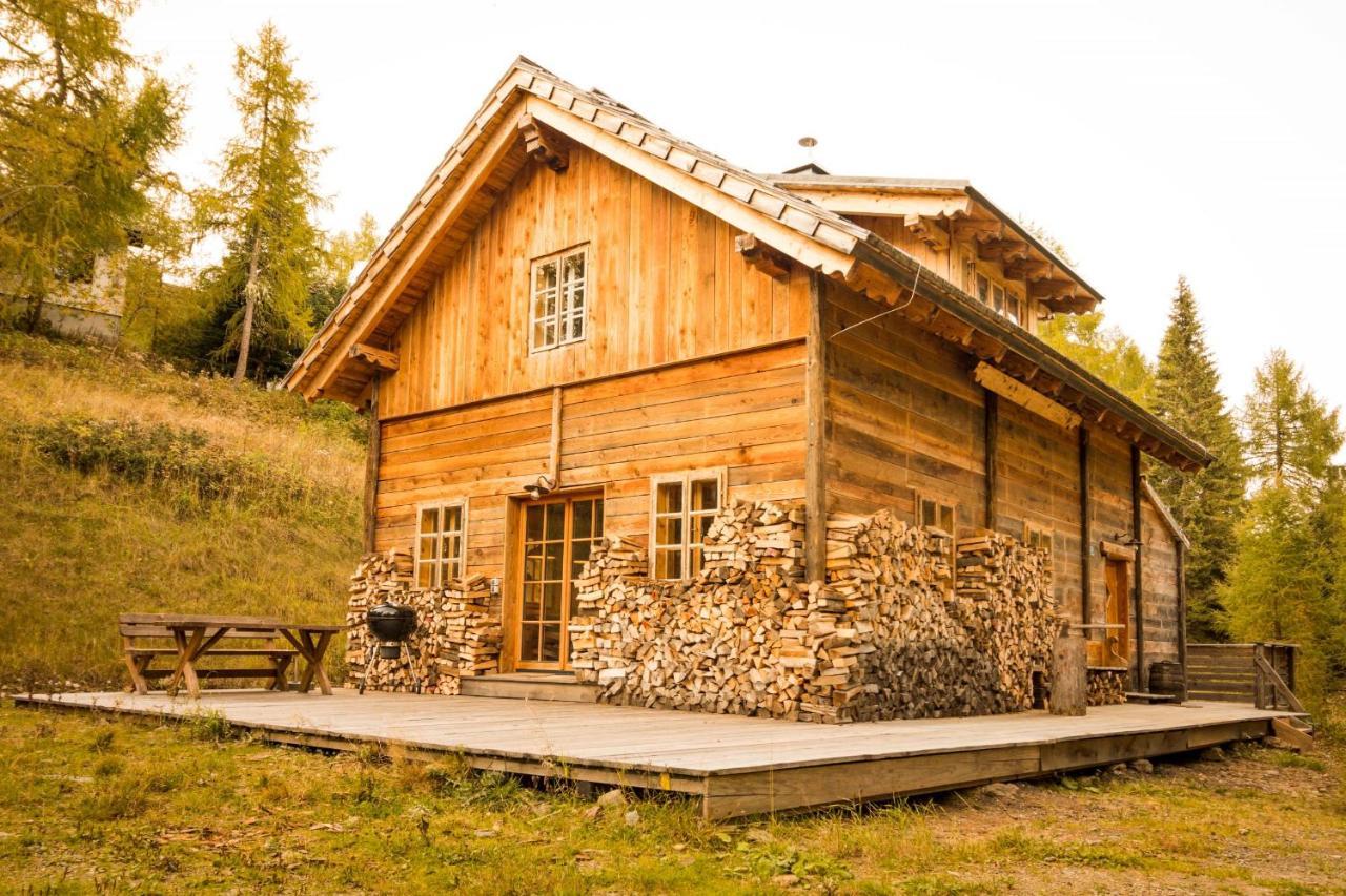 Almhuette Chalet Hirschfisch Bodensdorf Exterior photo